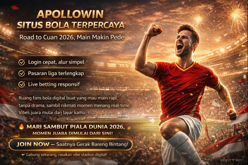 Apollowin Situs Bola Terpercaya | Main Lebih Aman, Kepercayaan pemain jadi alasan utama.