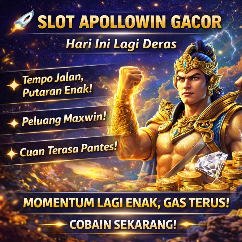 🏆🎰 Apollowin Slot Maxwin Tanpa Ribet Siap Dicoba