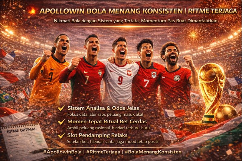 🔥 Apollowin Bola Menang Konsisten | Ritme Terjaga