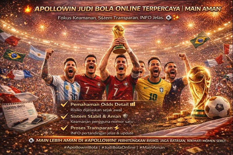 Apollowin Judi Bola Online Terpercaya | Main Aman